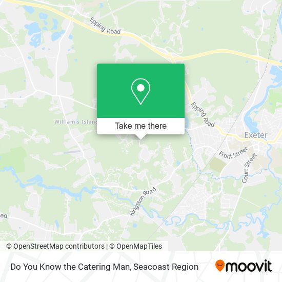 Do You Know the Catering Man map
