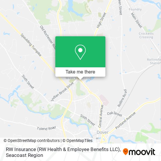 RW Insurance (RW Health & Employee Benefits LLC) map