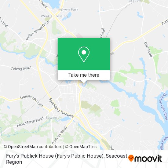 Mapa de Fury's Publick House
