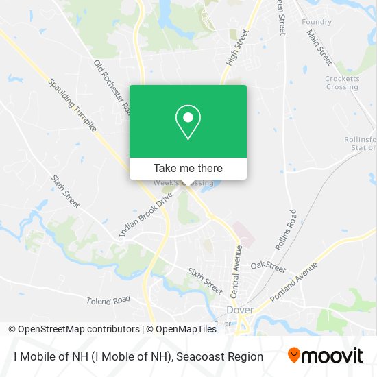 I Mobile of NH map