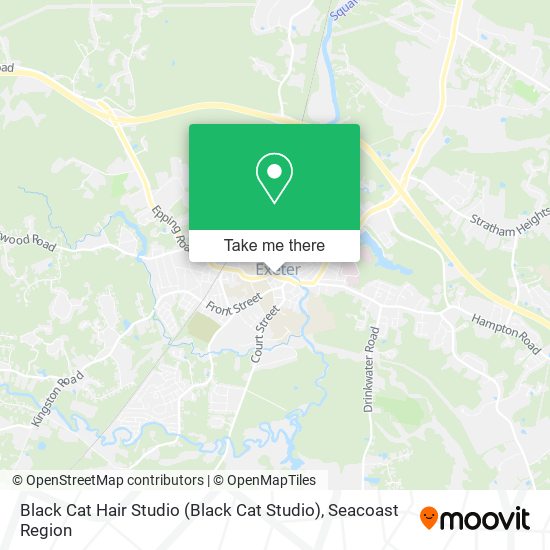 Mapa de Black Cat Hair Studio