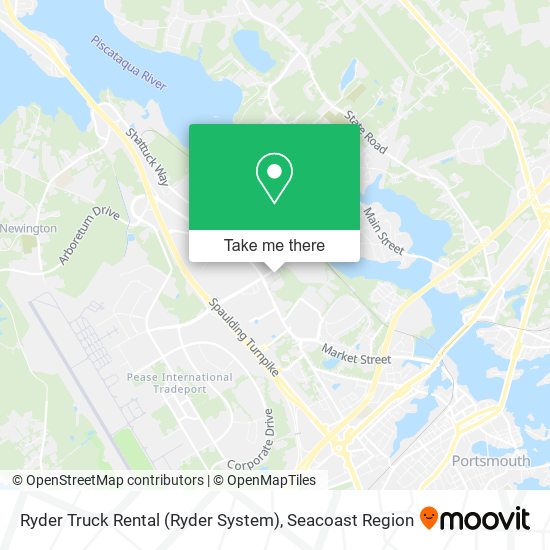 Ryder Truck Rental (Ryder System) map
