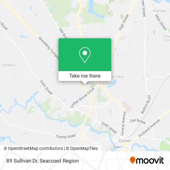 89 Sullivan Dr map