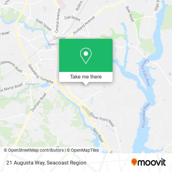 Mapa de 21 Augusta Way