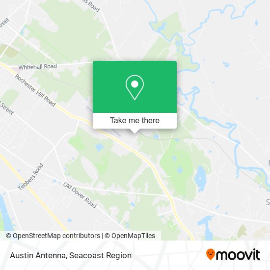 Mapa de Austin Antenna