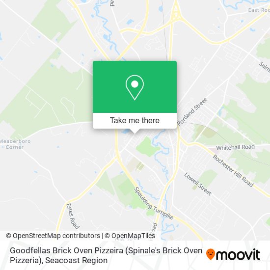 Goodfellas Brick Oven Pizzeira (Spinale's Brick Oven Pizzeria) map