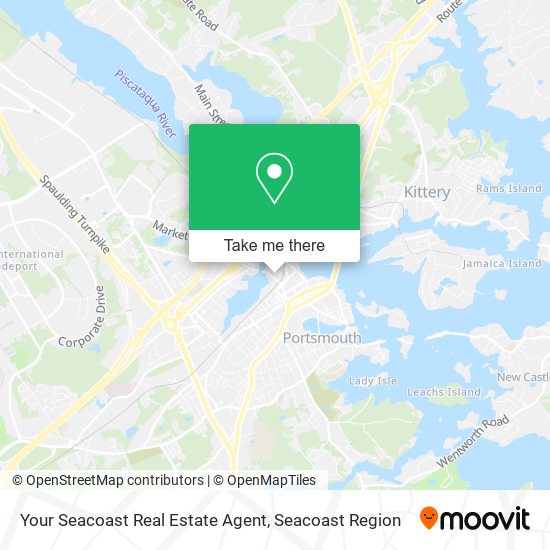 Your Seacoast Real Estate Agent map
