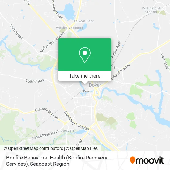 Bonfire Behavioral Health (Bonfire Recovery Services) map