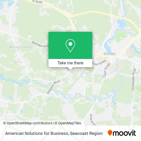 American Solutions for Business map