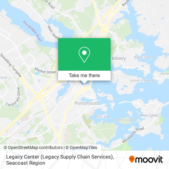 Legacy Center (Legacy Supply Chain Services) map