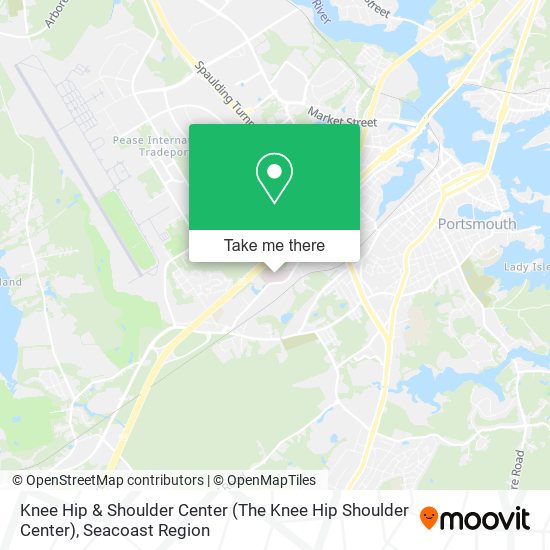 Knee Hip & Shoulder Center map