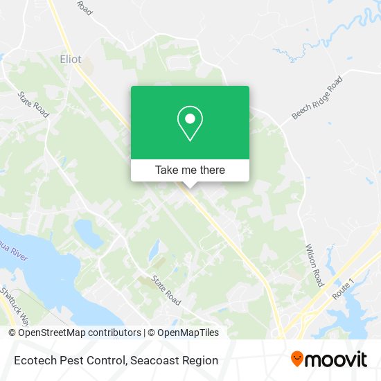 Ecotech Pest Control map