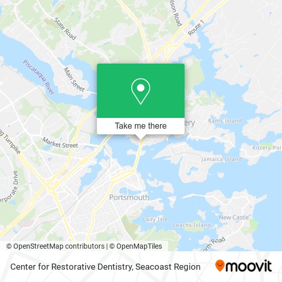 Center for Restorative Dentistry map