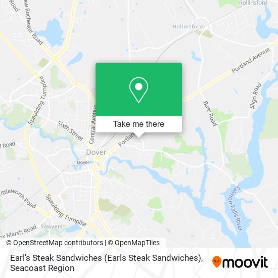 Earl's Steak Sandwiches (Earls Steak Sandwiches) map