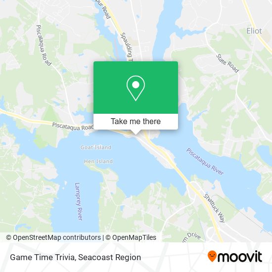 Mapa de Game Time Trivia