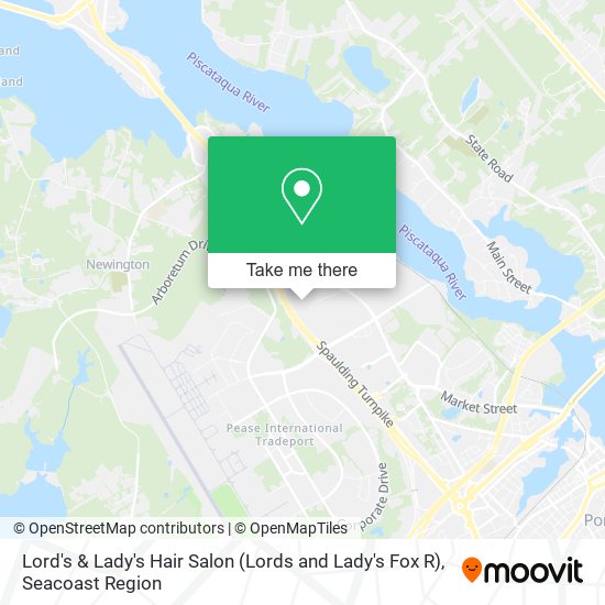 Lord's & Lady's Hair Salon (Lords and Lady's Fox R) map