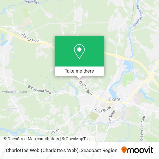 Charlottes Web (Charlotte's Web) map
