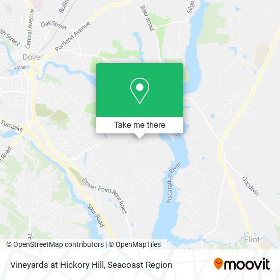 Mapa de Vineyards at Hickory Hill