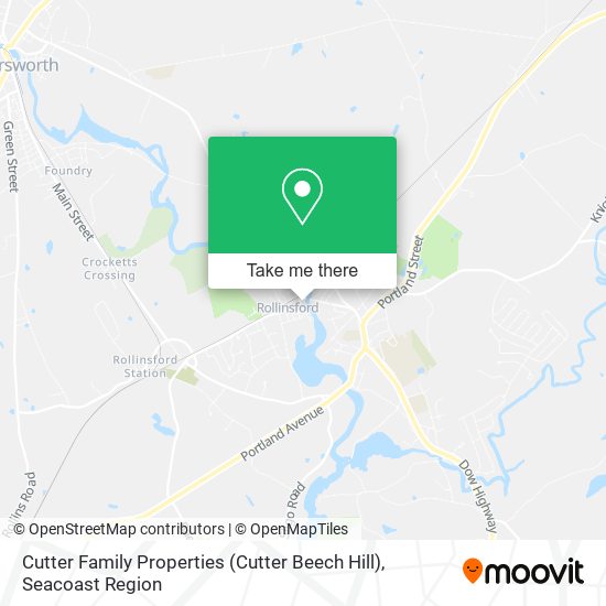 Mapa de Cutter Family Properties (Cutter Beech Hill)