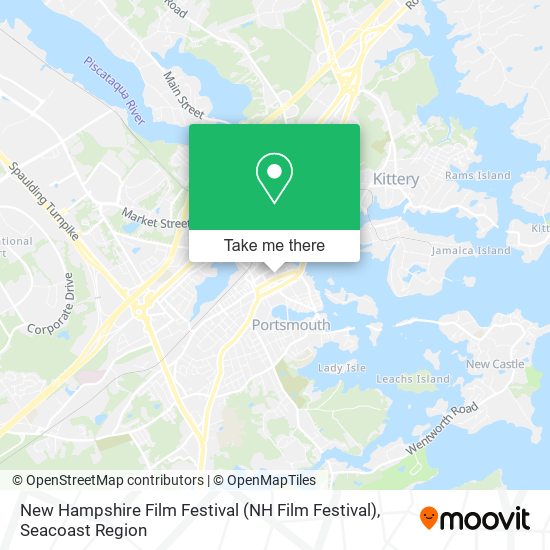 New Hampshire Film Festival (NH Film Festival) map