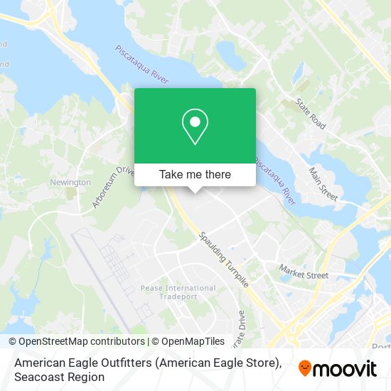 Mapa de American Eagle Outfitters (American Eagle Store)