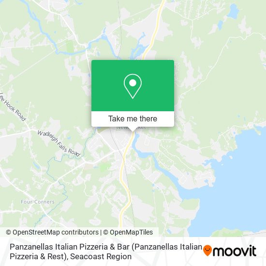 Panzanellas Italian Pizzeria & Bar map