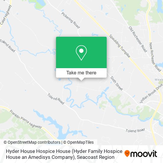 Hyder House Hospice House (Hyder Family Hospice House an Amedisys Company) map