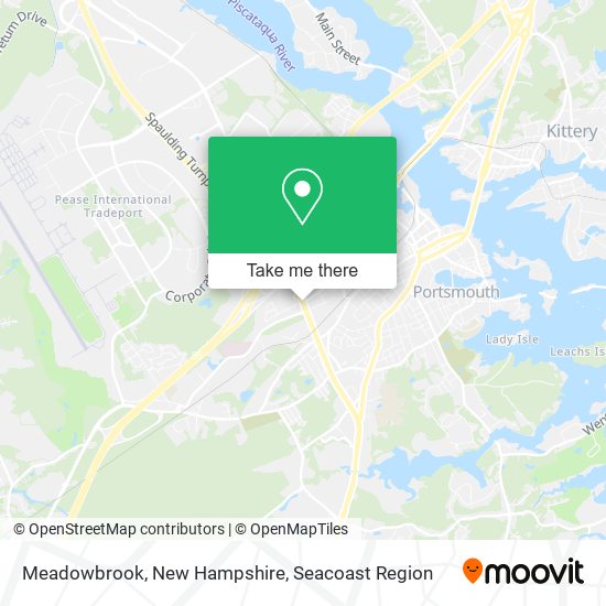 Meadowbrook, New Hampshire map