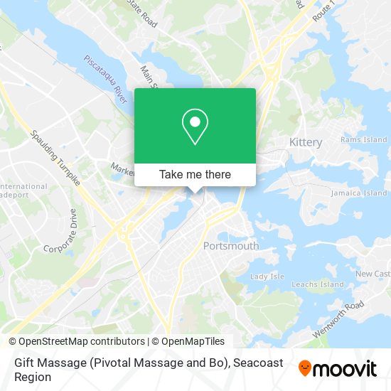 Gift Massage (Pivotal Massage and Bo) map
