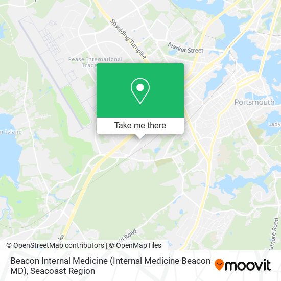 Mapa de Beacon Internal Medicine
