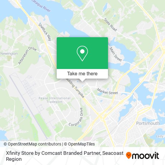 Mapa de Xfinity Store by Comcast Branded Partner