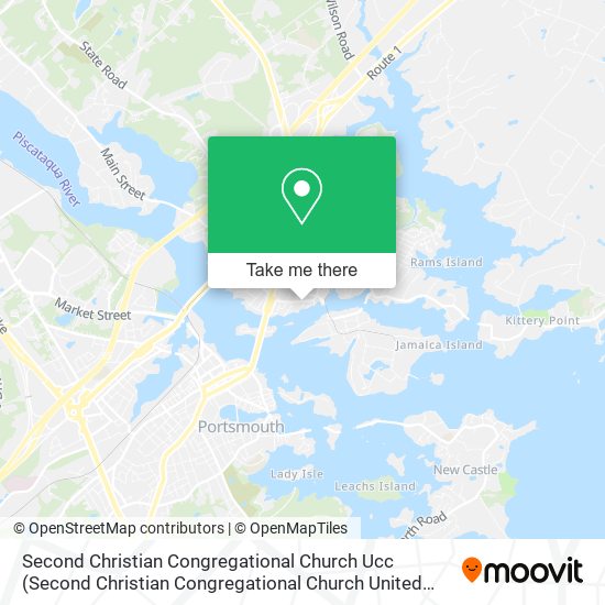 Second Christian Congregational Church Ucc map