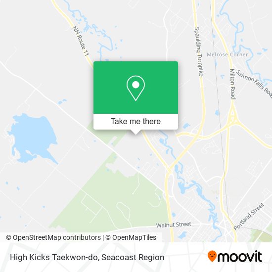 High Kicks Taekwon-do map