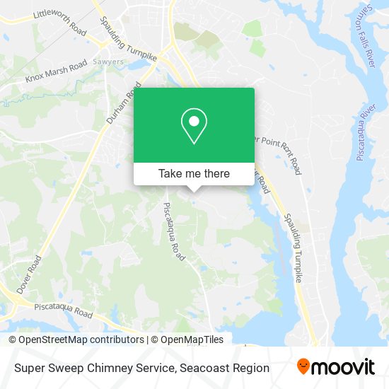 Mapa de Super Sweep Chimney Service