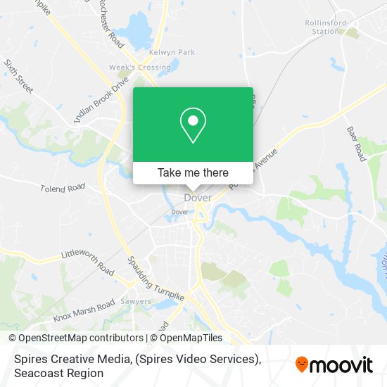 Spires Creative Media, (Spires Video Services) map