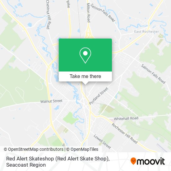 Mapa de Red Alert Skateshop (Red Alert Skate Shop)