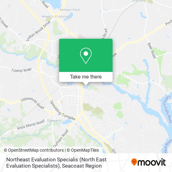 Northeast Evaluation Specialis (North East Evaluation Specialists) map