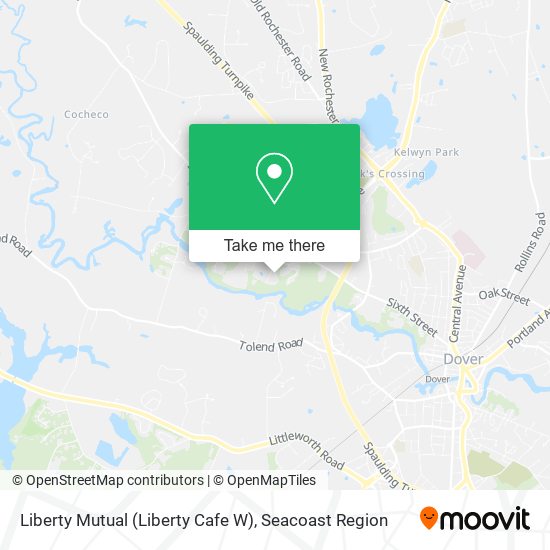 Liberty Mutual (Liberty Cafe W) map