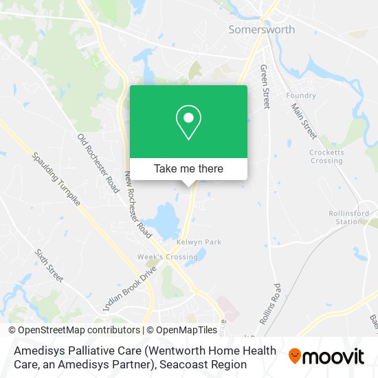 Amedisys Palliative Care (Wentworth Home Health Care, an Amedisys Partner) map