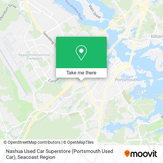 Mapa de Nashua Used Car Superstore (Portsmouth Used Car)