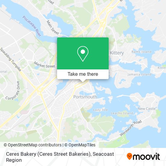 Mapa de Ceres Bakery (Ceres Street Bakeries)