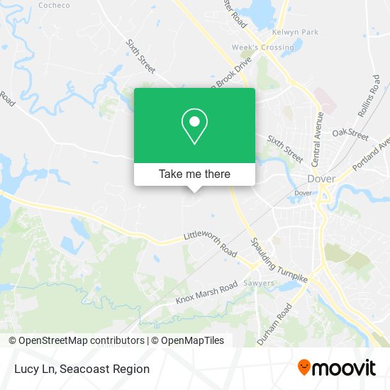 Lucy Ln map