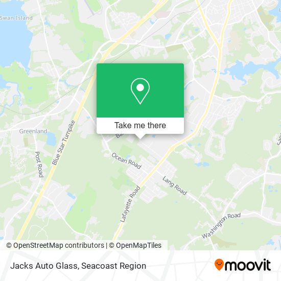 Jacks Auto Glass map