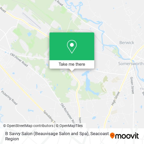 B Savvy Salon (Beauvisage Salon and Spa) map