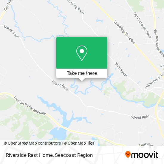 Riverside Rest Home map