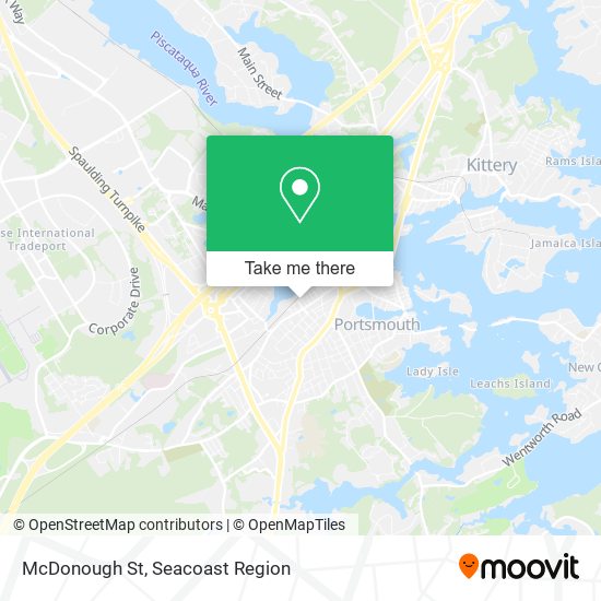 Mapa de McDonough St