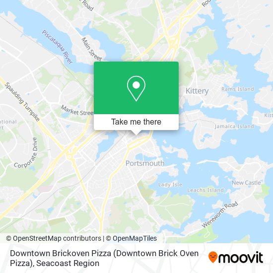 Downtown Brickoven Pizza (Downtown Brick Oven Pizza) map