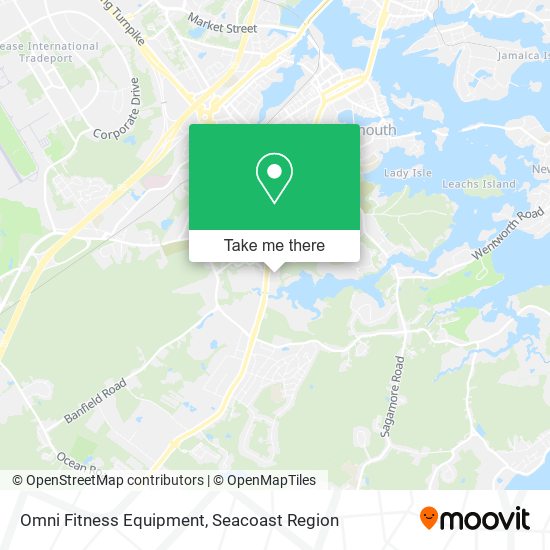 Omni Fitness Equipment map