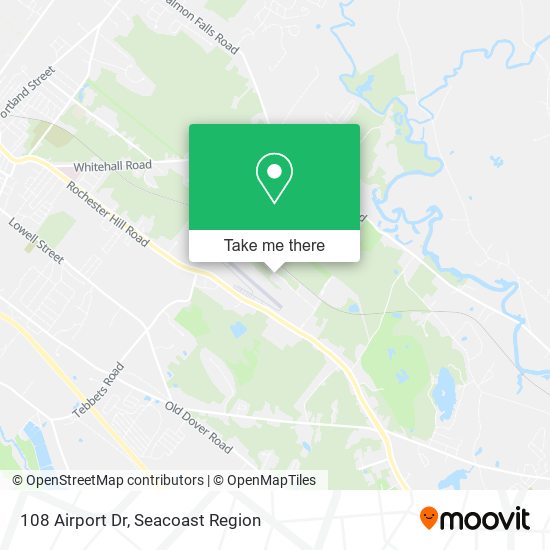 108 Airport Dr map