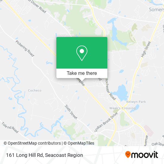 161 Long Hill Rd map